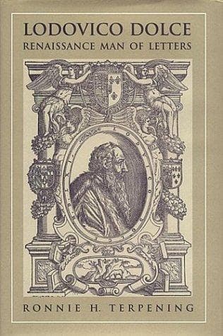 Cover of Lodovico Dolce, Renaissance man of letters by Ronnie H. Terpening