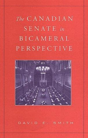 Cover of The Canadian senate in bicameral perspective by David Edward Smith