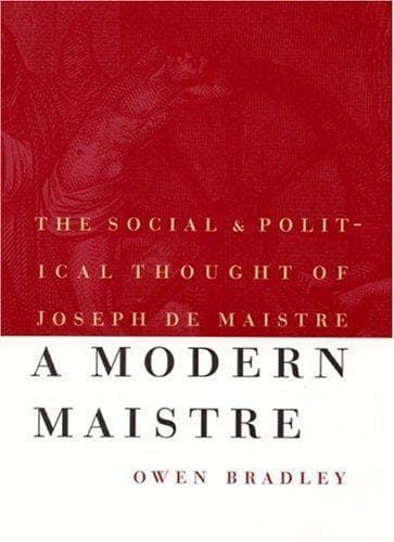 Cover of A modern Maistre by Owen Bradley