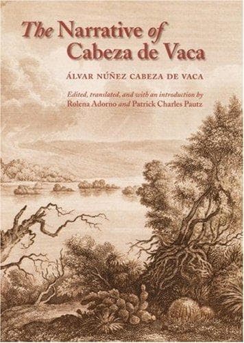 Cover of The narrative of Cabeza de Vaca by Álvar Núñez Cabeza de Vaca