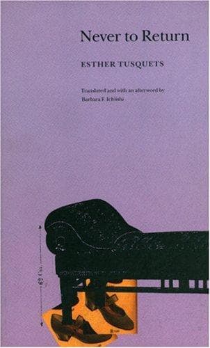 Cover of Never to return by Esther Tusquets