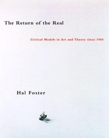 Cover of The return of the real by Hal Foster