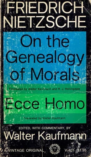 Cover of On the Genealogy of Morals / Ecce Homo by Friedrich Nietzsche