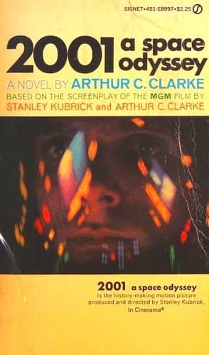 Cover of 2001: A Space Odyssey by Arthur C. Clarke