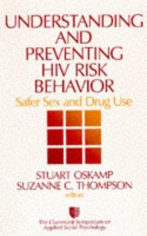 Cover of Understanding and preventing HIV risk behavior by Claremont Symposium on Applied Social Psychology (1995)