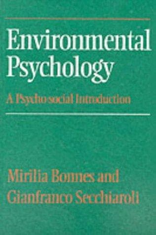 Cover of Environmental psychology by Mirilia Bonnes