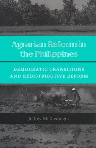 Cover of Agrarian reform in the Philippines by Jeffrey M. Riedinger