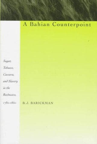 Cover of Bahian counterpoint by B. J. Barickman