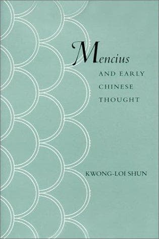 Cover of Mencius and Early Chinese Thought by Kwong-loi Shun