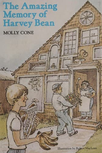 Cover of The amazing memory of Harvey Bean by Molly Cone