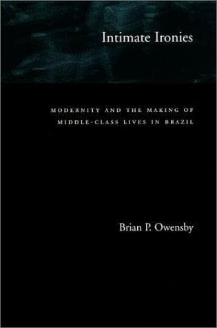 Cover of Intimate ironies by Brian Philip Owensby