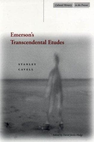 Cover of Emerson's transcendental etudes by Stanley Cavell