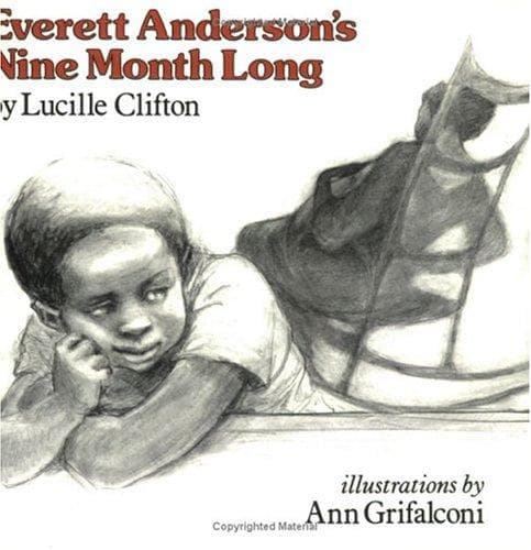 Cover of Everett Anderson's nine month long by Lucille Clifton