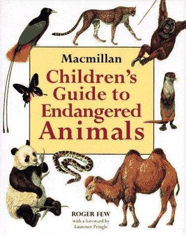 Cover of Macmillan children's guide to endangered animals by Roger Few