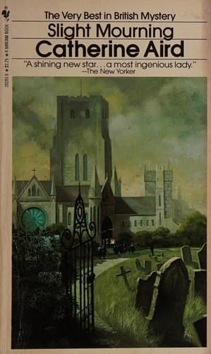 Cover of Slight Mourning by Catherine Aird