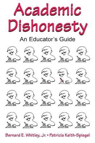 Cover of Academic dishonesty by Bernard E. Whitley