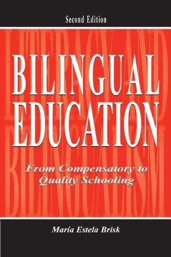 Cover of Bilingual education by Maria Brisk