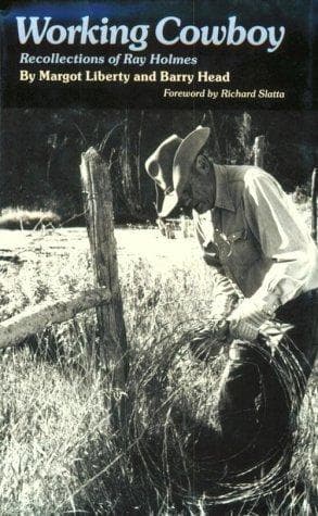 Cover of Working cowboy by Ray Holmes