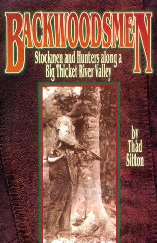 Cover of Backwoodsmen by Thad Sitton