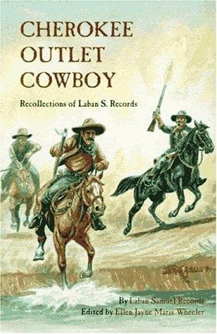 Cover of Cherokee Outlet Cowboy by Laban Samuel Records