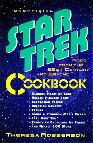 Cover of The Star Trek cookbook by Theresa Robberson