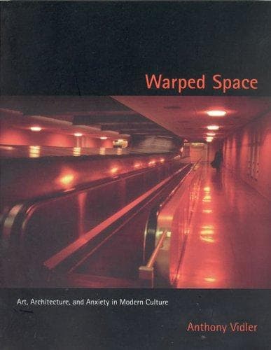 Cover of Warped Space by Anthony Vidler
