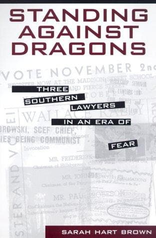 Cover of Standing against dragons by Sarah Hart Brown