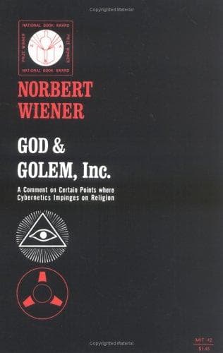 Cover of God & Golem Inc. by Norbert Wiener