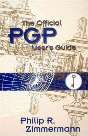 Cover of The official PGP user's guide by Philip Zimmermann