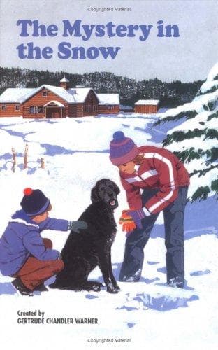 Cover of The Mystery in the Snow by Gertrude Chandler Warner