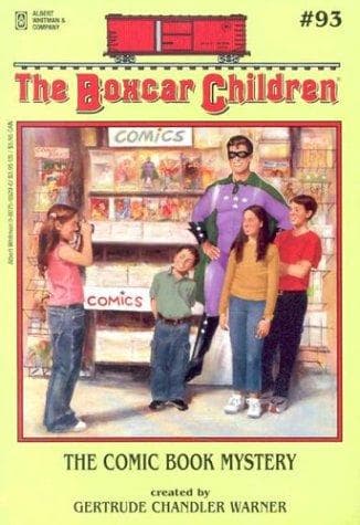 Cover of The Comic Book Mystery by Gertrude Chandler Warner
