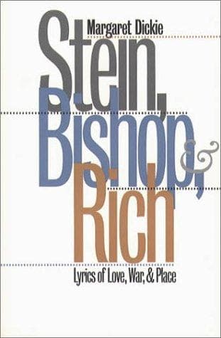 Cover of Stein, Bishop & Rich by Margaret Dickie