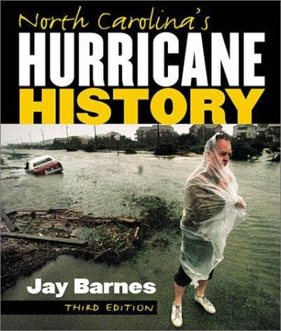Cover of North Carolina's hurricane history by Jay Barnes