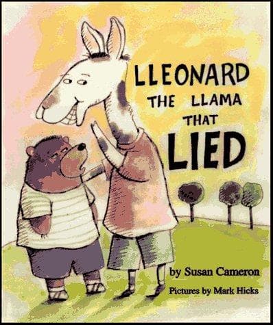 Cover of Lleonard the Llama that lied by Susan Cameron
