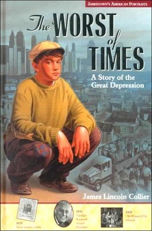 Cover of The worst of times by James Lincoln Collier