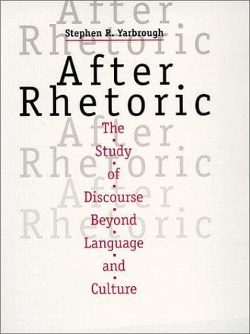 Cover of After rhetoric by Stephen R. Yarbrough