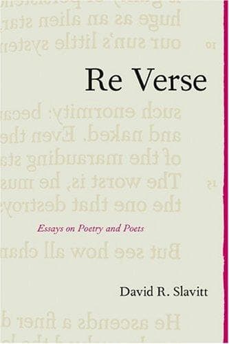 Cover of Re verse by David R. Slavitt