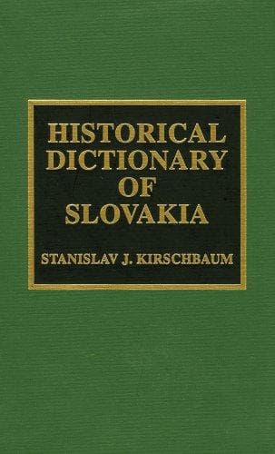 Cover of Historical dictionary of Slovakia by Stanislav J. Kirschbaum