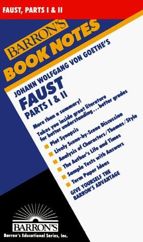 Cover of Johann Wolfgang von Goethe's Faust, parts I and II by Ruth Mitchell