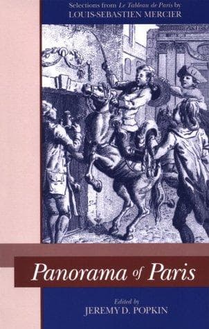 Cover of Panorama of Paris by Louis-Sébastien Mercier