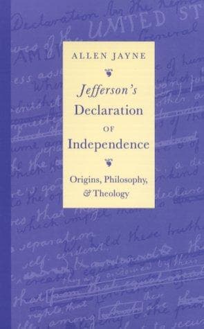 Cover of Jefferson's Declaration of Independence by Allen Jayne