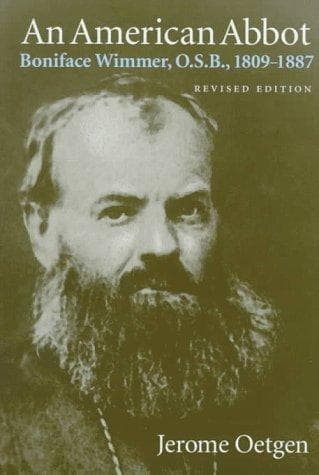 Cover of An American abbot by Jerome Oetgen
