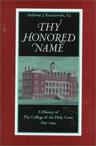 Cover of Thy honored name by Anthony J. Kuzniewski