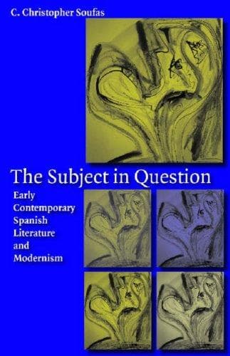 Cover of The subject in question by C. Christopher Soufas