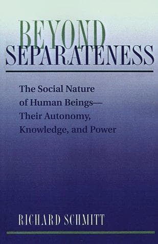 Cover of Beyond separateness by Richard Schmitt