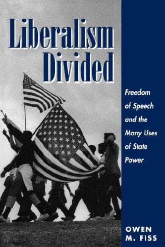 Cover of Liberalism divided by Owen M. Fiss