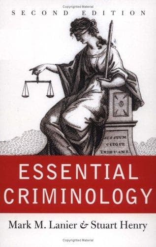 Cover of Essential criminology by Mark Lanier