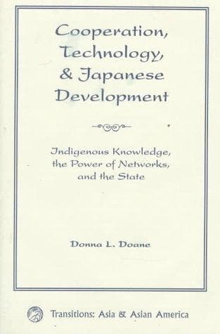Cover of Cooperation, technology, and Japanese development by Donna L. Doane