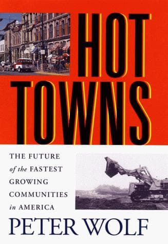 Cover of Hot Towns by Peter Wolf