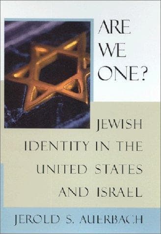 Cover of Are We One? by Jerold S. Auerbach